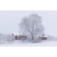 thumbnail image 3 of Wallberg, Allan 24x17 Black Modern Framed Museum Art Print Titled - Winter idyll, 3 of 5