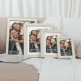 thumbnail image 6 of Unique Bargains Picture Frame Rustic Texture Frame Distressed Farmhouse Brown -3Pcs 4x6, 6 of 6