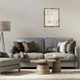 thumbnail image 2 of Stupell Industries Natural Muted Abstract Abstract Painting Gold Floater Framed Canvas Art Print Wall Art, 17 x 21, 2 of 9