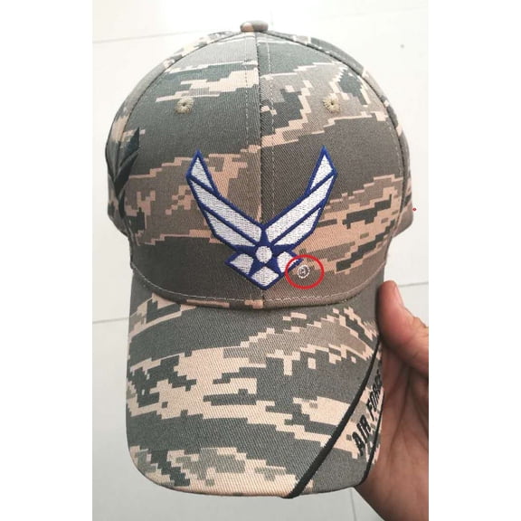 U.S. Air Force Wings Insignia ACU Digital Camo Embroidered Cap Hat Licensed