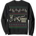 thumbnail image 1 of AK47 - Sudadera de regalo con diseño de Navidad, divertida pistola AK-47, 1 of 5