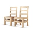 thumbnail image 1 of Foundations Little Innovators 2 Pack Kids School Chairs, Fully Assembled (10 inch height), 1 of 7