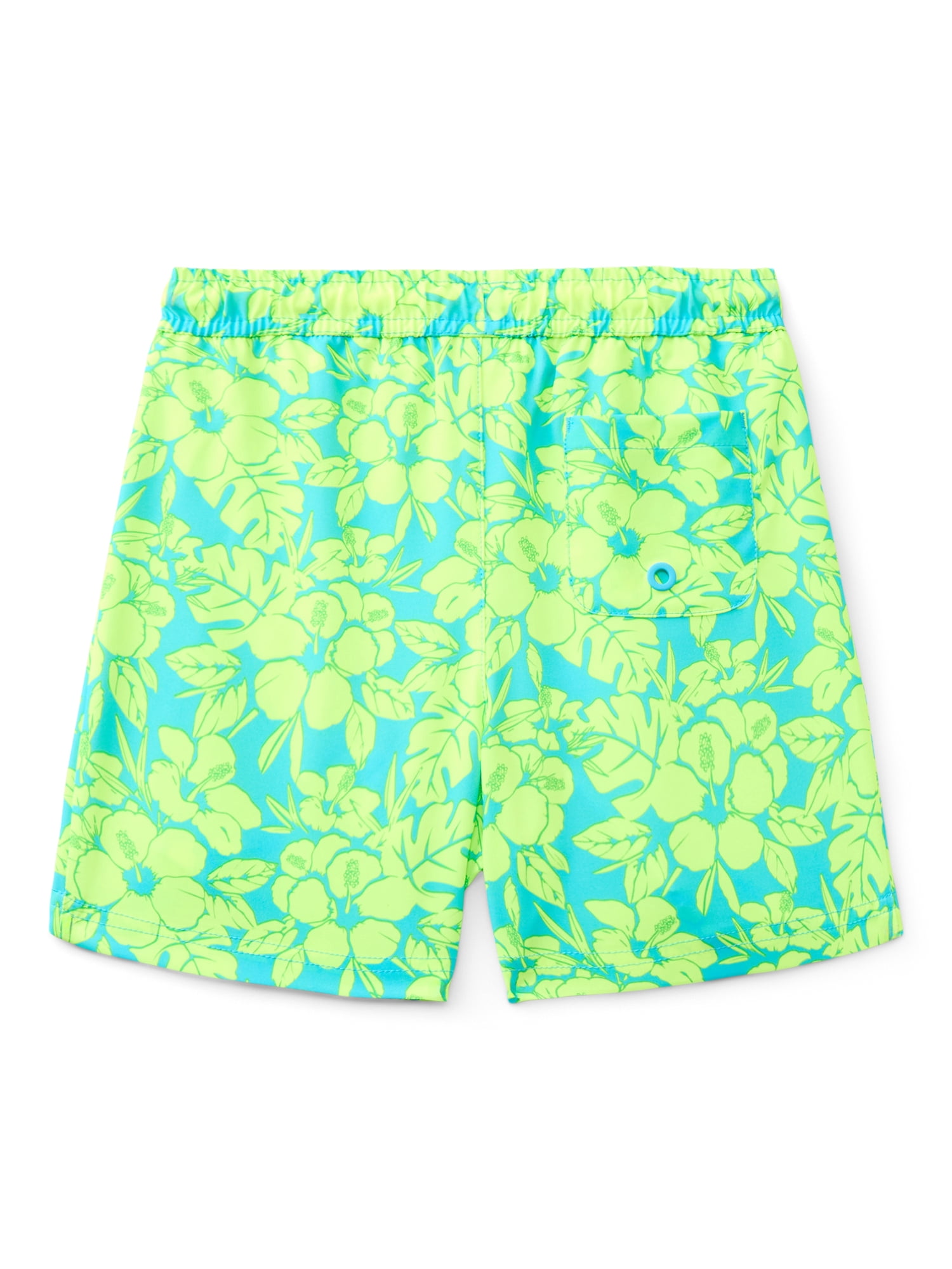 Wonder Nation Baby and Toddler Quick- Dry Swim Trunk, Sizes 12M-5T