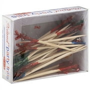 Toothpick Party Frills, 48 Pc (pack Of 2
