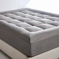 thumbnail image 6 of VENTORA Fitted Pillow‑Top Mattress Topper, Quilted Down‑Alternative Mattress Pad Cover With 18‑Inch Deep Pocket, Box‑Stitched Breathable, 6 of 7