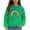 02-Light Blue, variant on Girls Jumpers Cute Printed Long Sleeves Sweatshirts Casual Crew Neck Fall Winter Pullover Tops Clothes Casual Comfy Fleece Jumper School Warm Girl Coat