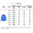 thumbnail image 2 of Nouveau Mode Printemps et Automne Sweat à Capuche Imprimé Couchers de Soleil pour Enfants, 2 of 3