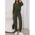 thumbnail image 4 of Conjunto Deportivo PRETTYGARDEN 2 Piezas Sudadera con Cierre y Joggers M, 4 of 8