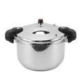 thumbnail image 1 of Stainless Steel Pressure Cooker, 10L/12L/16L Stovetop Pressure Canner With Easy Lock Lid, Fast Cooking Canning Pot Compatible With Gas & Induction Cookware, Electric Stoves, 1 of 8