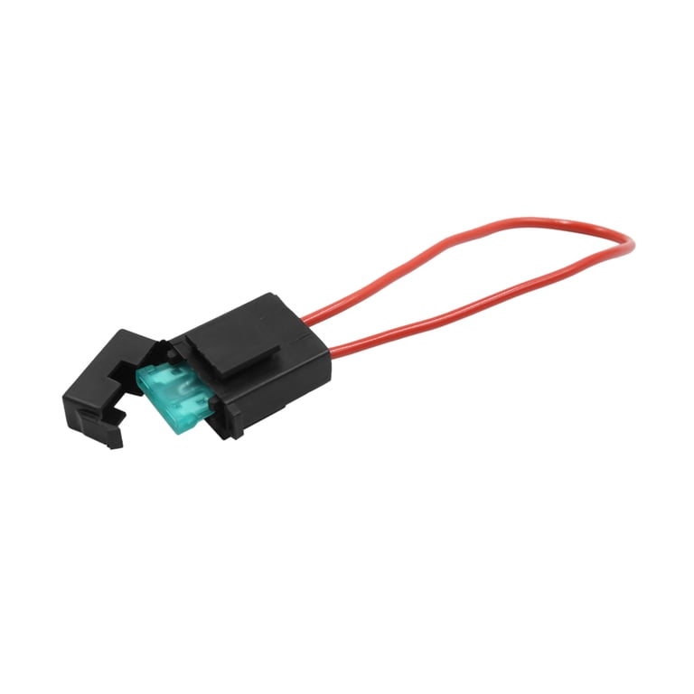 2-Pack Inline Fuse Holder – 12V 30A DC For Standard Blade Fuses, Splash-Proof