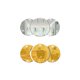 thumbnail image 4 of Bearachild 3 piezas de pegatinas de espejo para pared, juego de accesorios para en interiores, calcomanías de habitación, decoraciones de estilo Decoración del hogar Dorado Bearachild HA072878-02, 4 of 6
