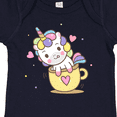 thumbnail image 4 of Inktastic Teacup Unicorn Boys or Girls Baby Bodysuit, 4 of 5