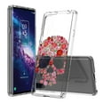 thumbnail image 1 of AquaFlex Hybrid Slim Designed For TCL 20 Pro 5G Case Transparent Clear, 1 of 6
