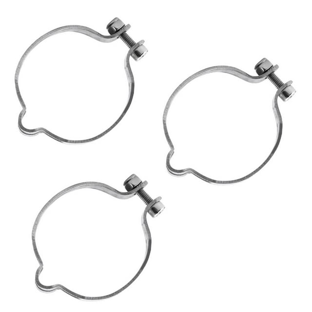 3x Accesorios de Piezas de Montaje de Abrazadera para de - 3 Tamaños Disponibles