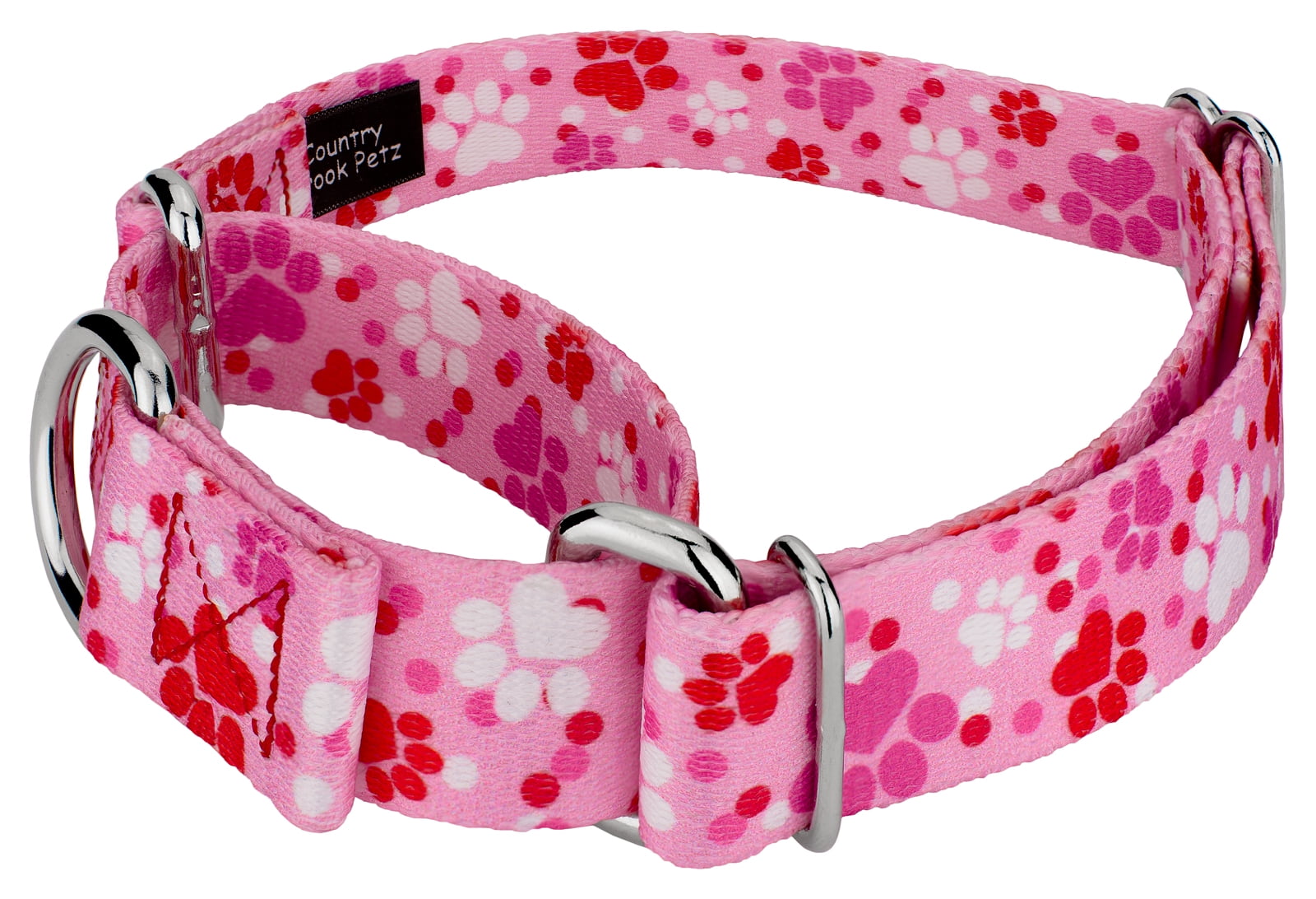 Country Brook Petz® Puppy Love Martingale Dog Collar and Leash, Extra Large