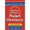 Pre-Owned, Merriam Websters Pocket Dictionary, (Paperback)