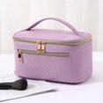 thumbnail image 1 of Portable Large Capacity Cosmetic Bag Multi-functional New Hand-held Clutch  Internet Celebrity High-end Waterproof Toiletry Bag, 1 of 6