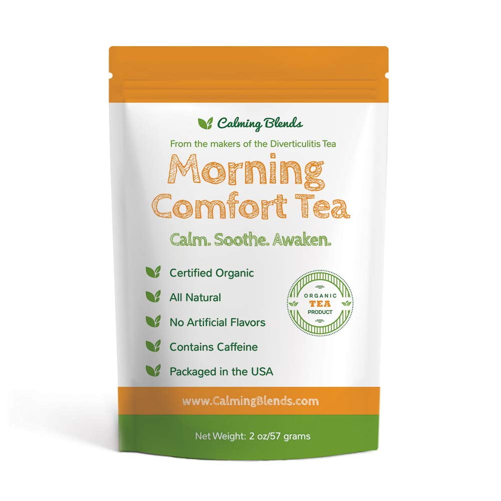 Calming Blends Morning Comfort Tea Diverticulitis and Diverticulosis