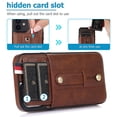 thumbnail image 5 of Funda con ranura para tarjetas oculta para iPhone 11, antigolpes, antideslizante, protección para cámara y correa de lazo., 5 of 5