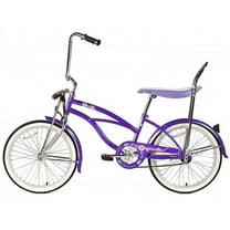 Wonder Wheels Kids 20" Cruiser Bike, Alloy Purple