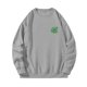 thumbnail image 4 of Ceisia Men's St. Patrick's Day Clover Print Sweatshirt | Relaxed Winter Festive Casual Pullover Gift, 4 of 5