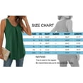 thumbnail image 6 of MOSHU Summer Tank Tops for Women V-neck Sleeveless Shirts Pleated Front Tops, 6 of 9