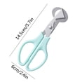 thumbnail image 2 of Stainless Steel Egg Cutter Scissors Kitchen Tool, Stainless Steel Blades For Safe Cutting And Egg Preparation, Purple Handle For Easy Handling, Multipurpose Cooking Utensil For, 2 of 2