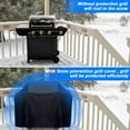 thumbnail image 6 of 58 inch BBQ Gas Grill Cover, Waterproof, Rip-Proof, Weather & UV Resistant, Fits Grills of Weber, 6 of 8