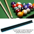 thumbnail image 4 of Hard Billiard Pool Cue Stick Carrying Case Aluminum Alloy Pool Cue Case With 2 Slots, 4 of 8