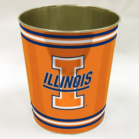 NCAA Illinois Fighting Illini Wastebasket