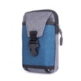 thumbnail image 1 of Bolsa Marsupio in tela da uomo Borsa da telefono casual da lavoro Borsa da cintura grande da esterno JShteea Para Estrenar, 1 of 8