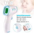 thumbnail image 4 of Termómetro infrarrojo sin contacto Unidades Celsius Fahrenheit Termómetro digital Herramienta de medición de temperatura Methold HA4668-00B, 4 of 6