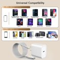 thumbnail image 3 of Cargador ProTVSolutions de 2 paquetes con cable USB-C a Lightning de 3 m, 3 of 7