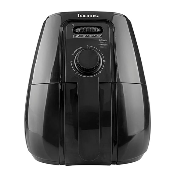 Freidora De Aire Taurus Hermes 4 Litros Negra