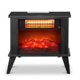 thumbnail image 4 of (LK-LTD)--120V 1000W 15in Fireplace Black Wood Free-standing - Quartz Tube - 2nd Gear Temperature Control - With Fake Firewood  - Single Color**--（ GF4K85）, 4 of 9
