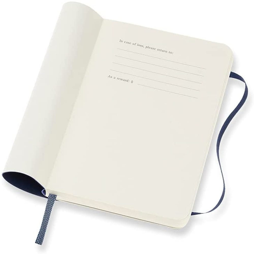 Moleskine 2021 Weekly Notebook Planner Pocket Soft Cover Black 