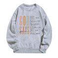 thumbnail image 4 of Sweat à Capuche à la Mode pour Femmes avec Imprimés de Lettres, 4 of 4