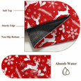 thumbnail image 2 of Red Christmas Area Rug 3x5 Washable Rug Non Slip Xmas Snowflakes Winter Pine Tree Deer Large Area Rug Indoor Floor Carpet for Entryway Bedroom Kitchen Living Room Home Office Dining Room Nursery, 2 of 8