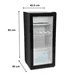 thumbnail image 2 of Frigobar VBG 3p Refrigerador Pequeño Servibar con Minicongelador 55L, 2 of 3