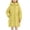 A-Yellow, variant on Hellosay Long Puffer Coat Girls Quilted Long Sleeve Hooded Jacket Winter Zip Up Tops Thick Casual Outwear with Pockets