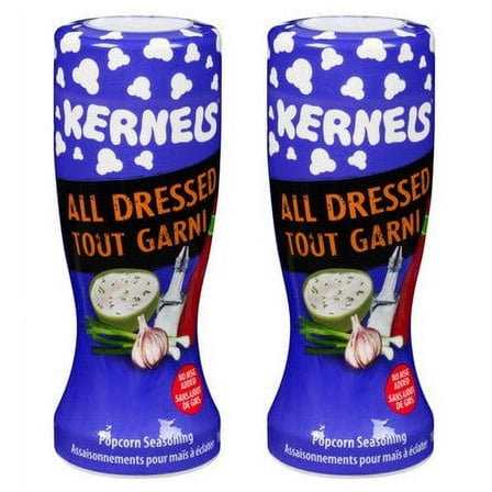 Kernels Popcorn Seasoning All Dressed, 110g (2 Pack) (Imported from Canada)