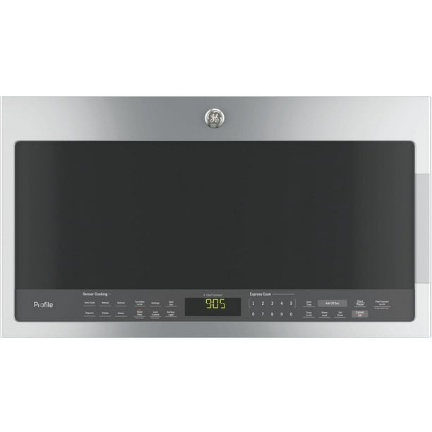 GE Profile PVM9005SJSS 30 OvertheRange Microwave with 2.1 cu. ft
