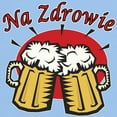 thumbnail image 3 of CafePress - Na Zdrowie Toast With Beer Mugs Light T Shirt - Men's Classic Graphic T-Shirt, 3 of 4