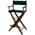 thumbnail image 1 of American Trails Extra-Wide Premium 30" Director's Chair Mission Oak Frame with Hunter Green Canvas, Bar Height, 1 of 4