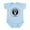 Sky Blue, variant on CafePress - Support Feminist Infant Bodysuit - Baby Light Bodysuit, Size Newborn - 24 Months