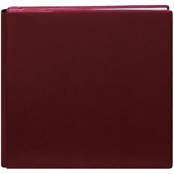 Pioneer Bonded Leather Family Treasures Album 12"X12"-Burgundy