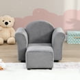 thumbnail image 2 of Kids Recliner Chair, Kids Upholstered Couch with ottoman, 2 of 9