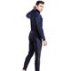 thumbnail image 3 of Traje de Neopreno para Hombre, Neopreno de 3 Mm, Cuerpo Completo, Manga Larga, Trajes de Buceo con Cremallera en La Espalda, Protección para , METRO Macarena Traje de buceo, 3 of 8