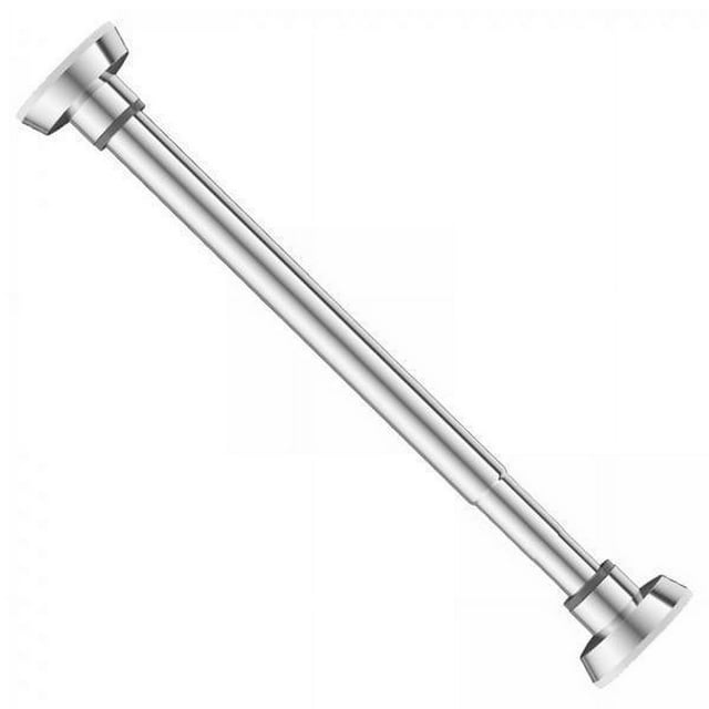 Luzkey 2xTelescopic Clothing Rod Adjustable Closet Rod for Cabinets Closet Bathroom