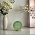 thumbnail image 2 of Unique Bargains 1pc Metal Frame Non-Tick Mechanical Alarm Clock 4.3" x 2.2" x 4.5" Green, 2 of 5